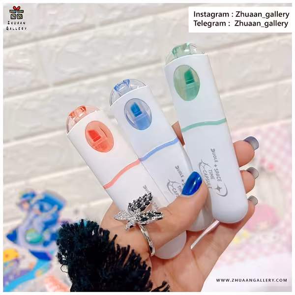 ماژیک هایلایتر Space Time کپسولی پاستلی