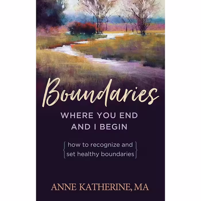 کتاب زبان اصلی Boundaries اثر Anne Katherine انتشارات Hazelden Publishing