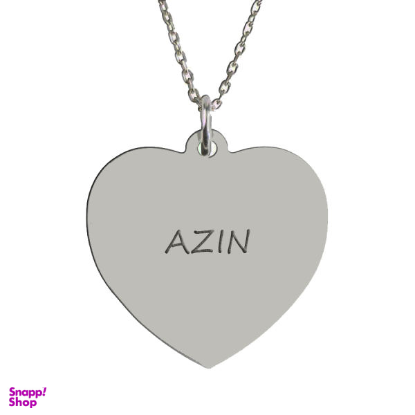 گردنبند نقره زنانه طرح آذین کد 01