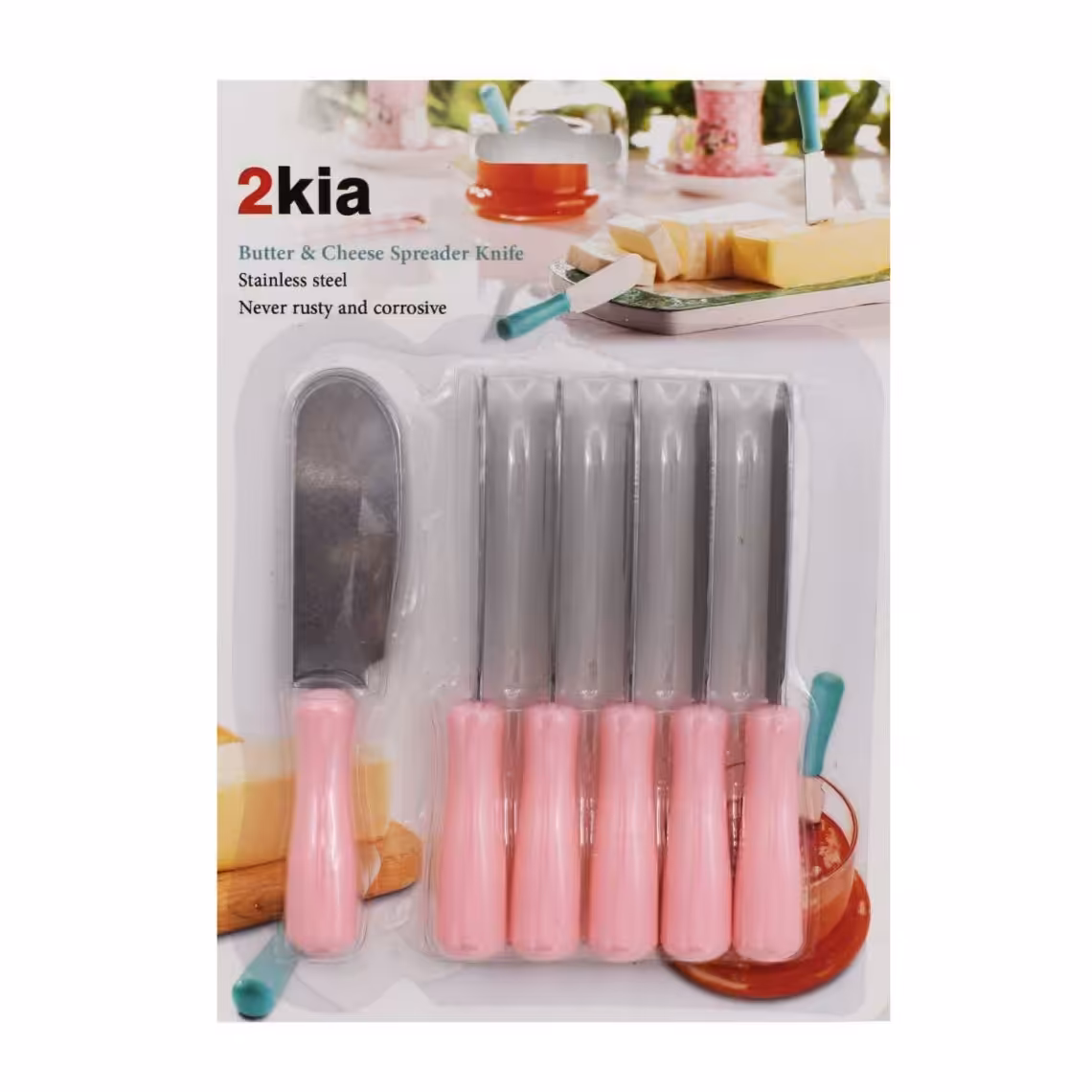 کاردکره خوری دسته پلاستیکی