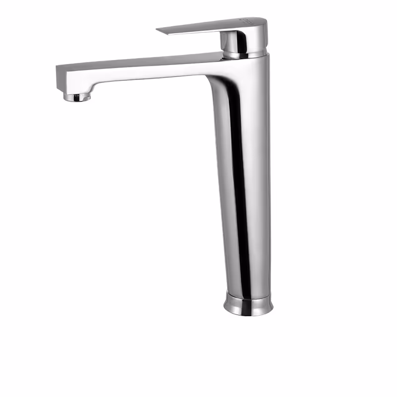 شیر روشویی پایه بلند درخشان مدل کادیا