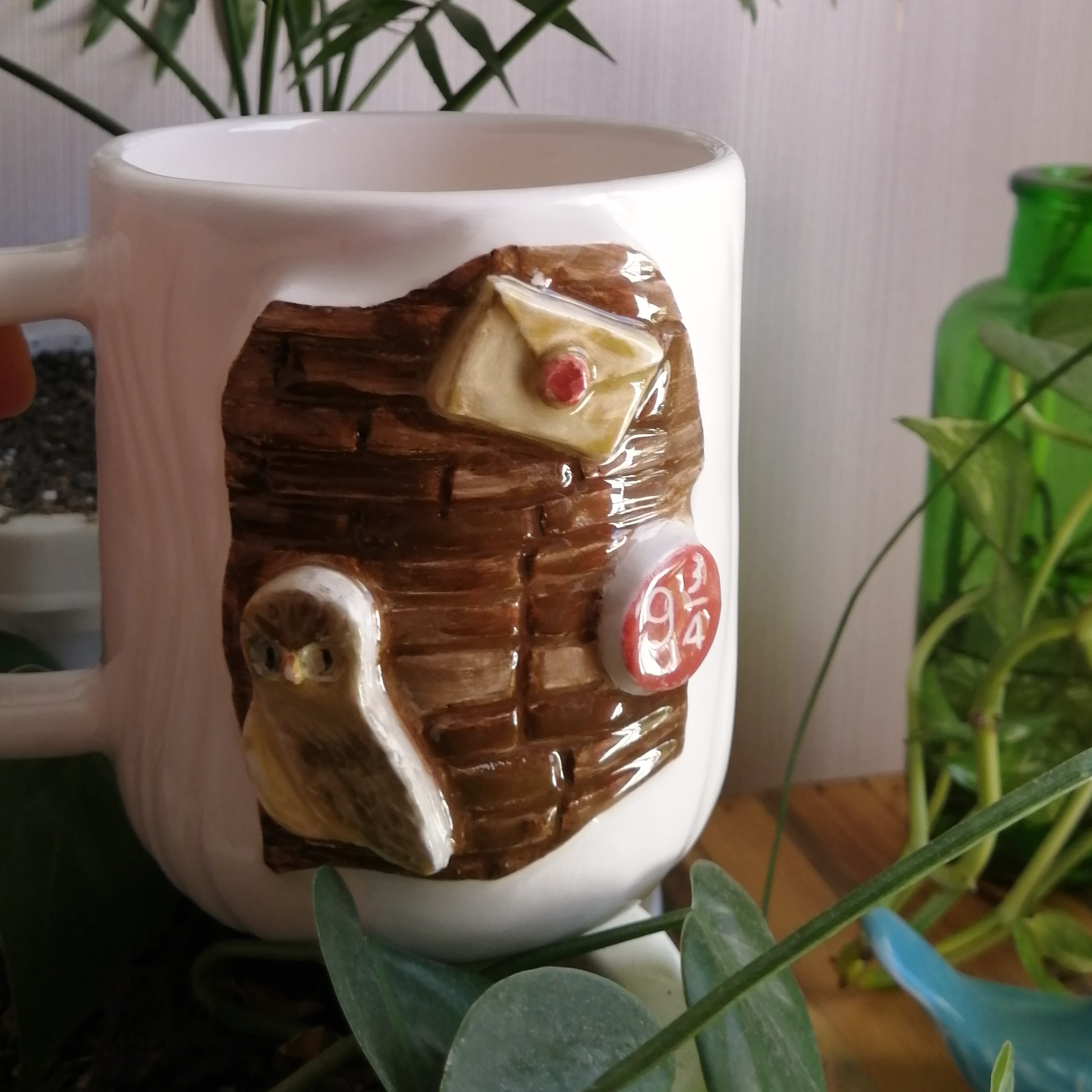 ماگ طرح برجسته دست ساز هری پاتر 