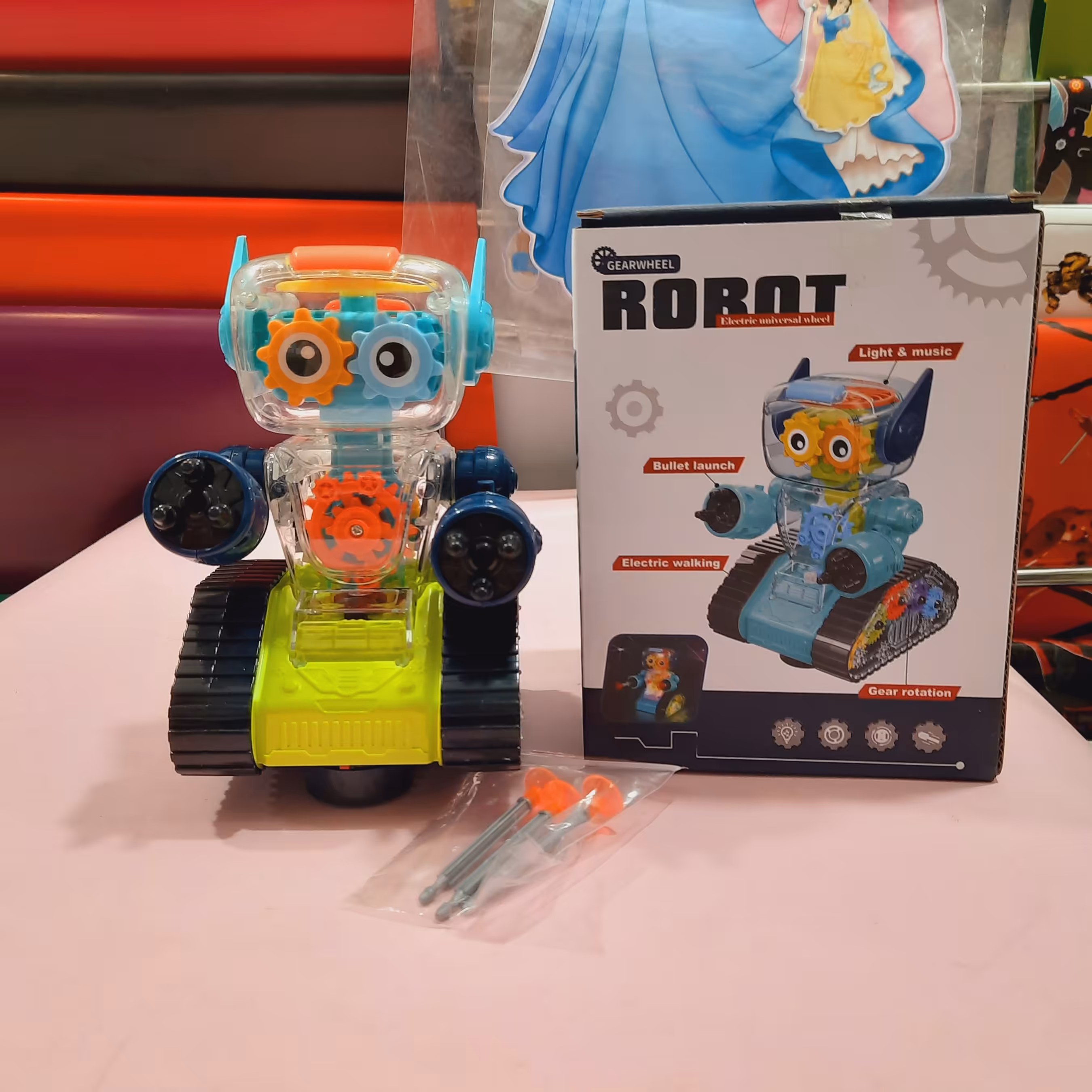 اسباب بازی روبات متحرک و موزیکال