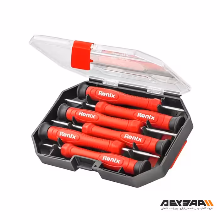 مجموعه 6 عددی پیچ گوشتی ساعتی رونیکس مدل RH-2712