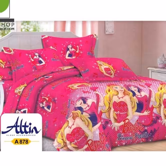 روتختی کودک 4 تیکه طرح باربی