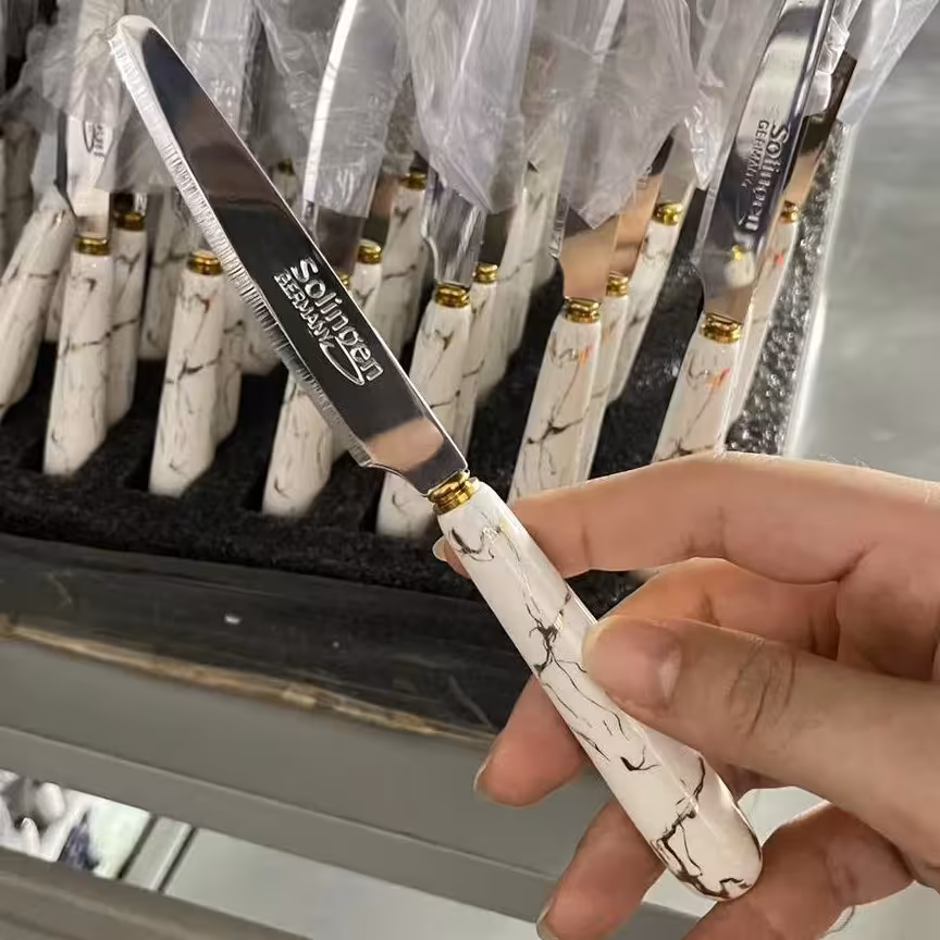 ست کارد و چنگال12پارچه6نفری وست کارد تک 12 نفری آلمانی سولینگن در چهار طرح شیک و زیبا بسیار باکیفیت