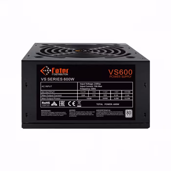 منبع تغذیه کامپیوتر فاطر مدل VS600