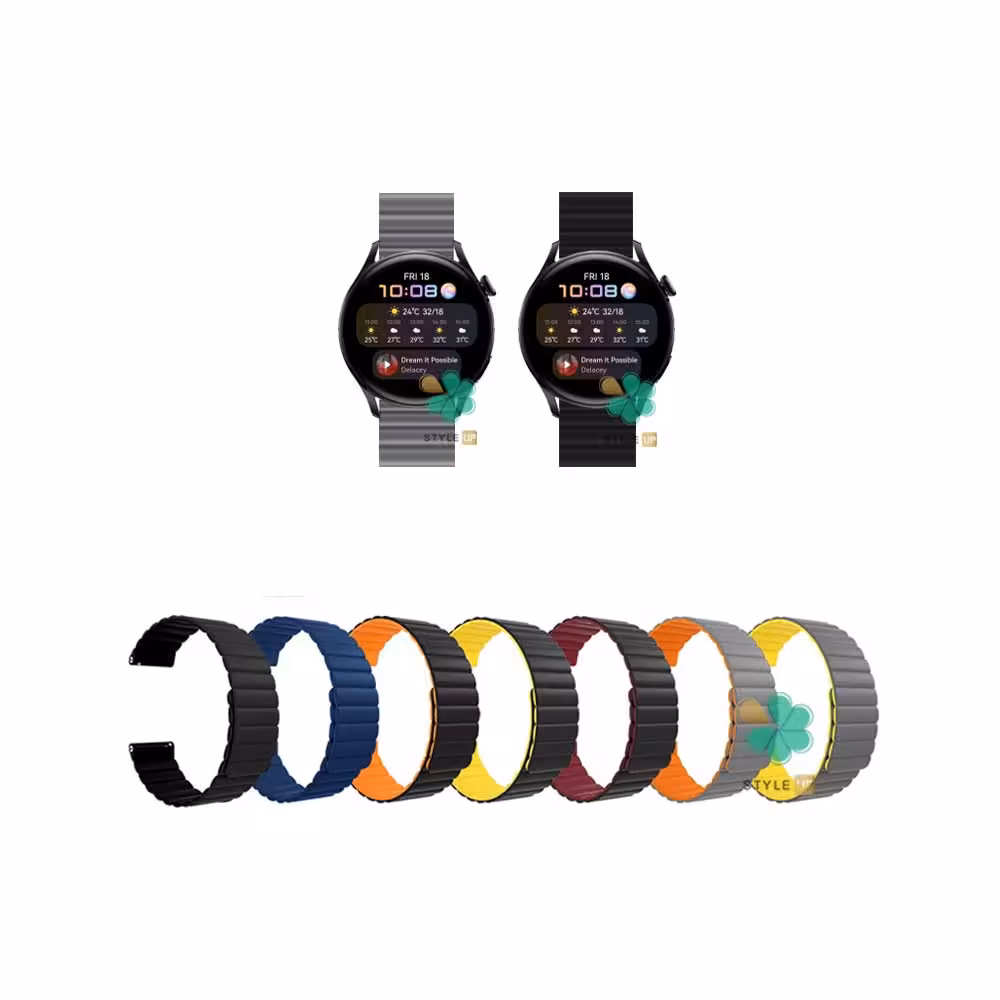 بند ساعت هواوی واچ Huawei Watch 3 مدل Leather Link