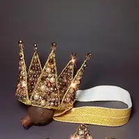 ست مینی تاج و چوبدستی ستاره ی گلابتون