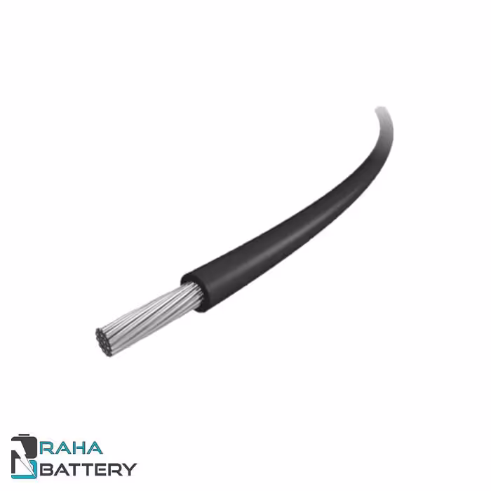 سیم سیلیکونی 14 AWG مشکی (یک متر)