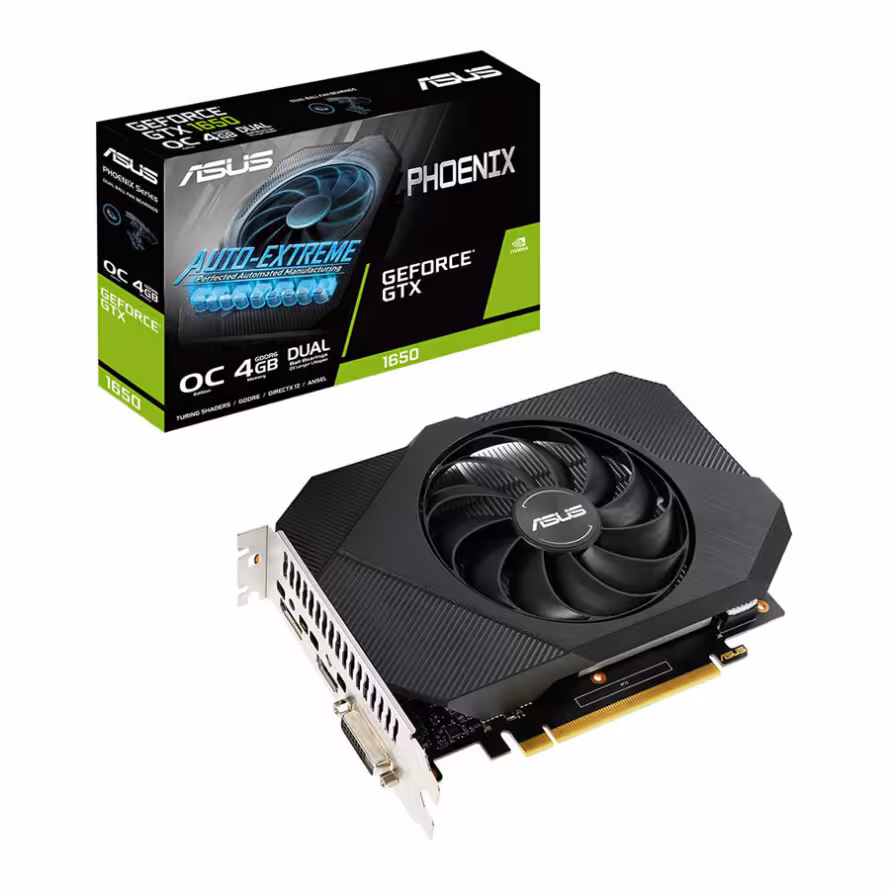 کارت گرافیک ایسوس PHOENIX GTX 1650 O4GD6