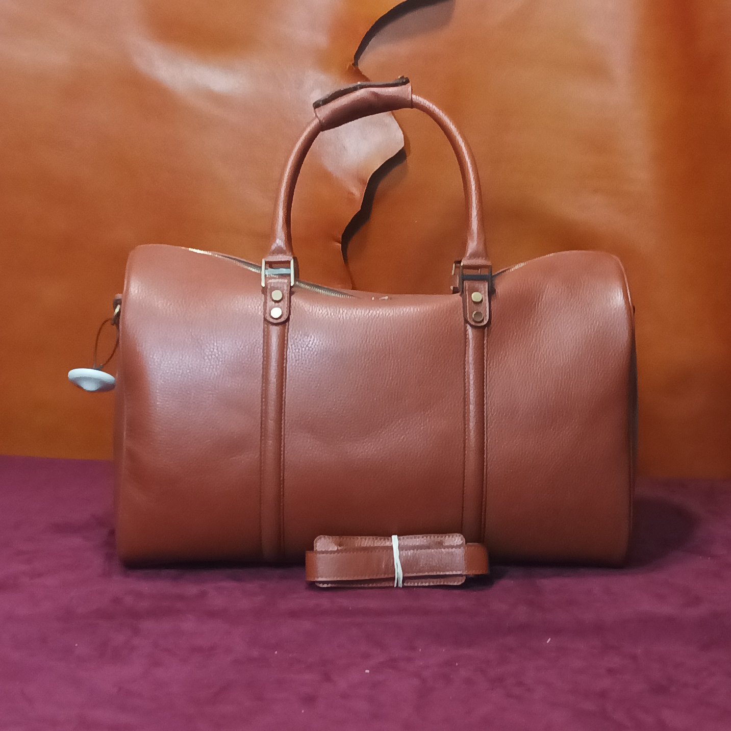 ساک مسافرتی تمام چرم فلوتر گاوی