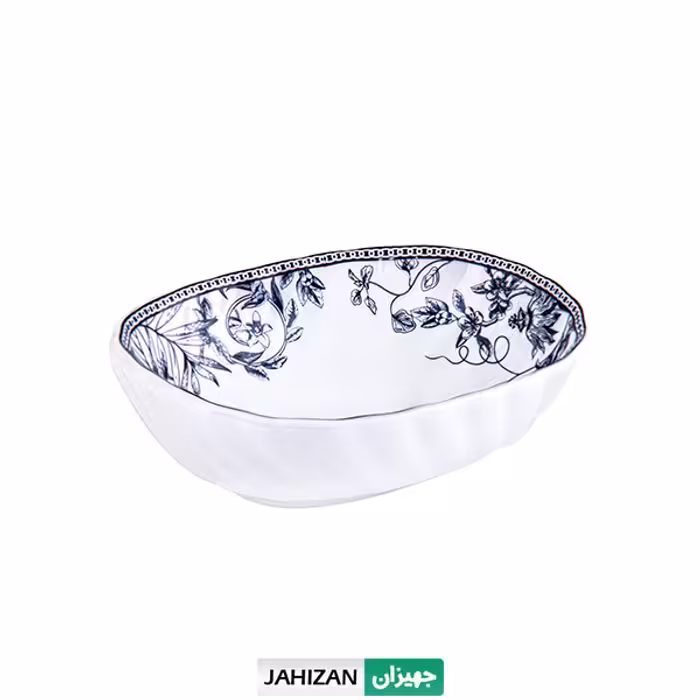 پیاله بیضي گلدکیش طرح لوتوس مدل GK701102-1 (6 عددی)