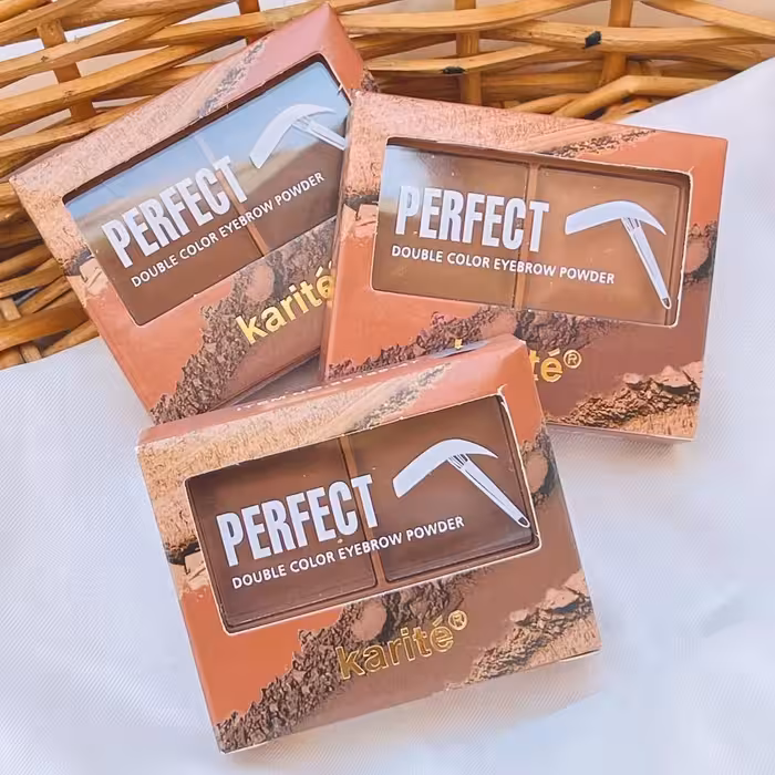 پالت سایه ابرو 2 رنگ کاریته
