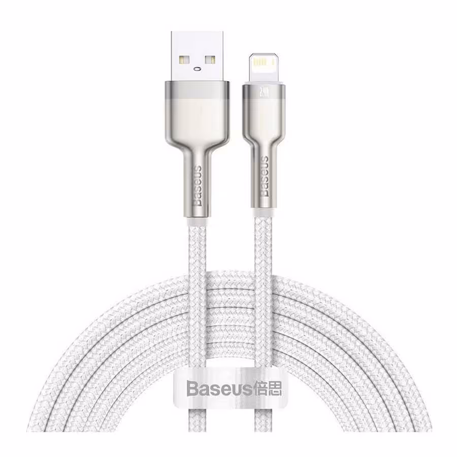 قیمت و خرید کابل 2 متری تبدیل USB به لایتنینگ بیسوس مدل Cafule CALJK-B02 | یاس ارتباط