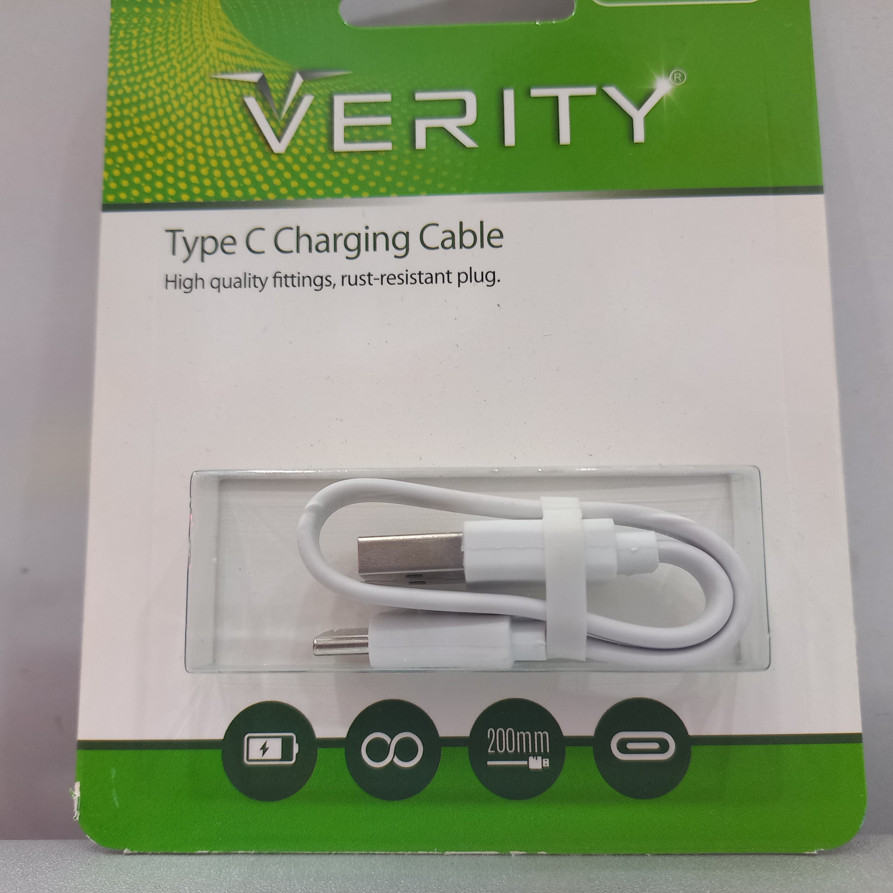 کابل پاور بانکی تایپ سی اورجینال وریتی گارانتی دار