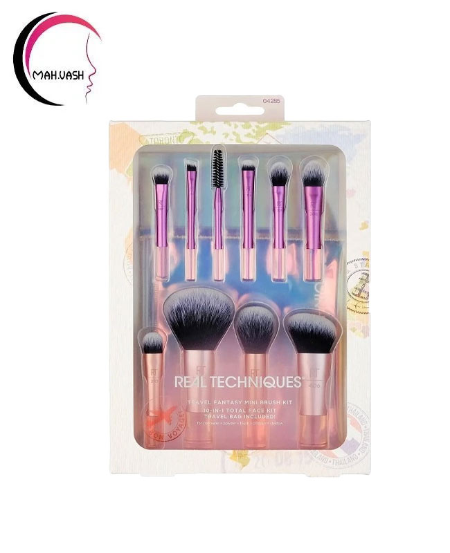 ست براش ریل تکنیک 10عددی دسته کوتاه