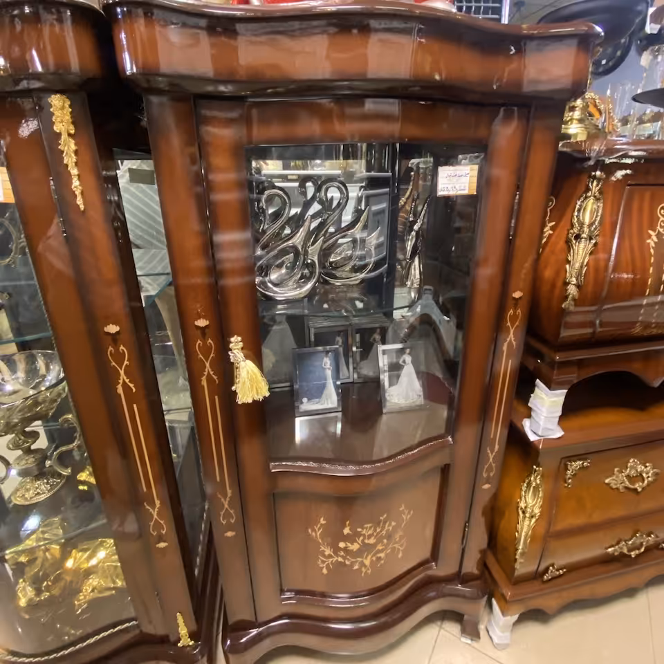 مینی بوفه جلو خم معرق