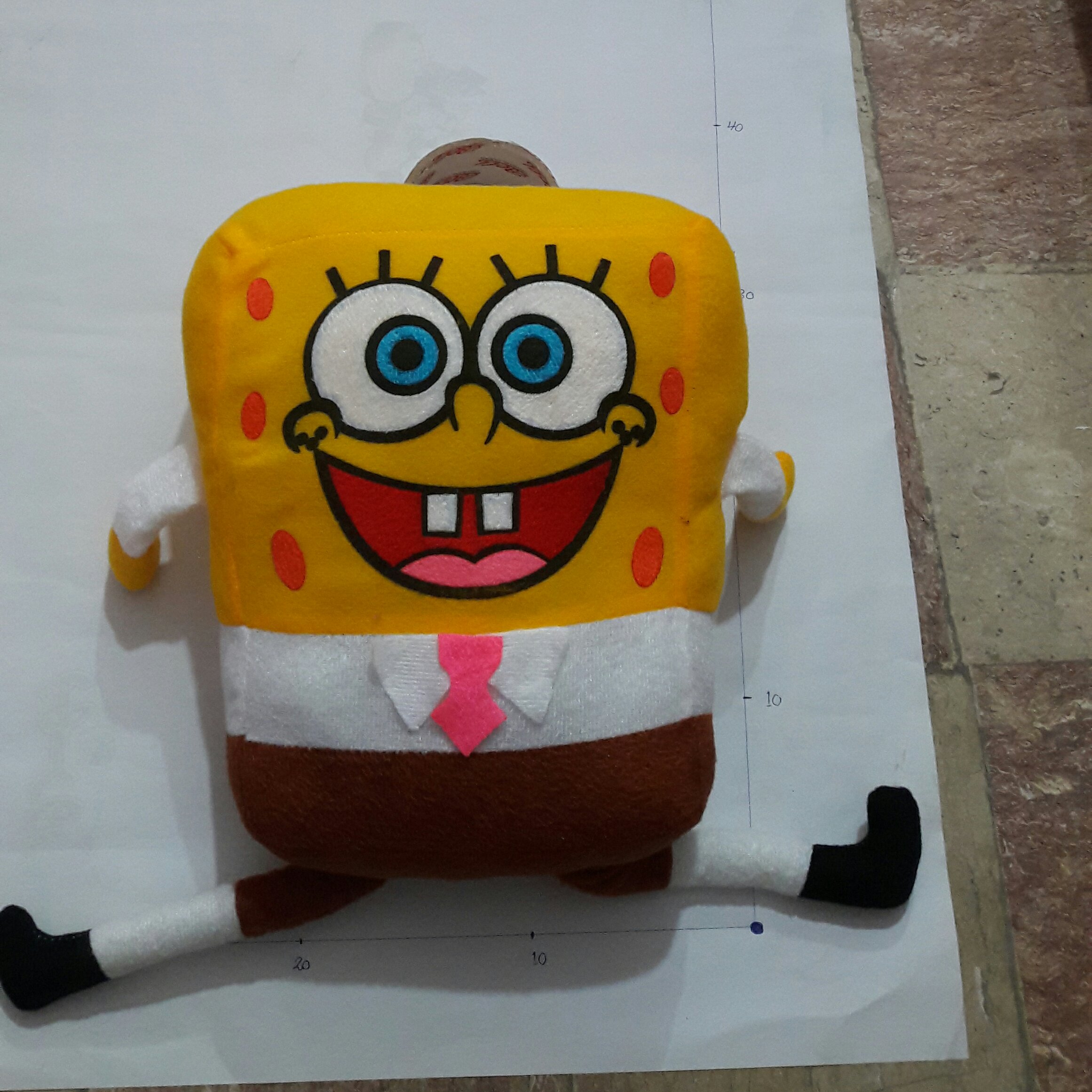 اسباببازی عروسک باب اسفنجی سایز 2