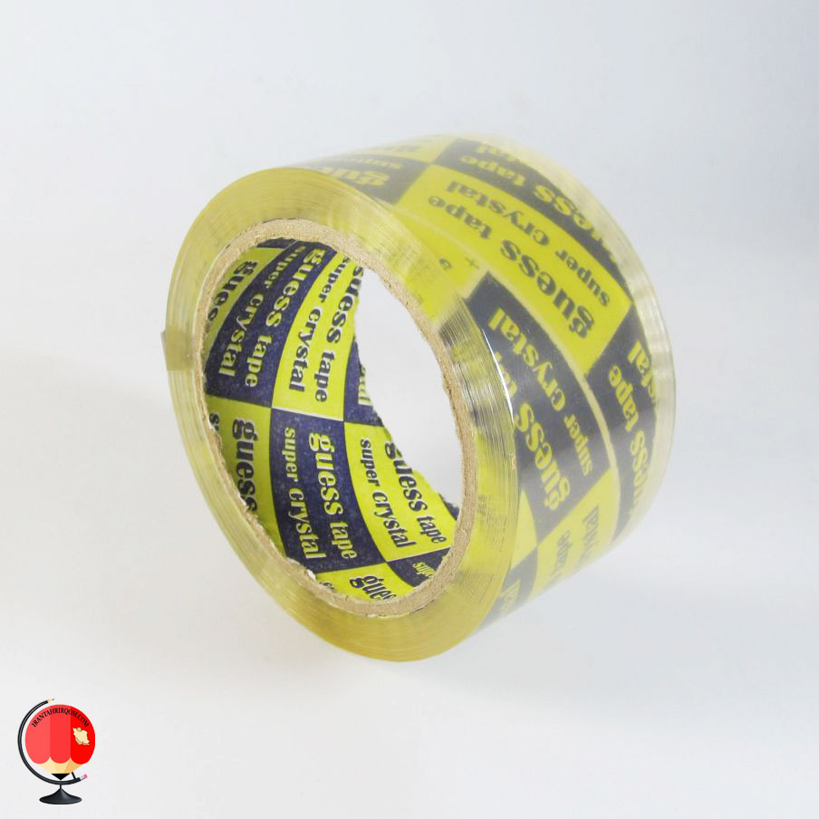 چسب 5 سانت کریستال 90 یارد گس