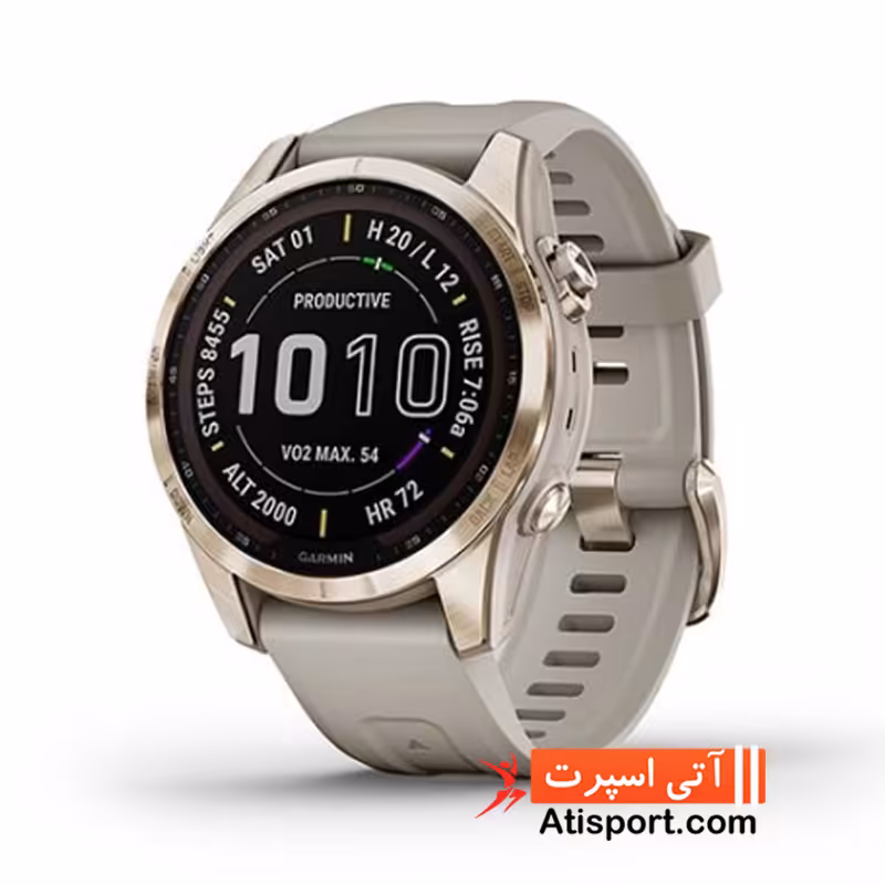 ساعت مالتی اسپرت گارمین Fenix 7S Sapphire Solar کد 253921