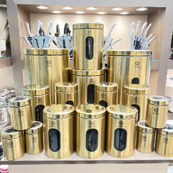 سرویس سطل تمام استیل برند اورانوس