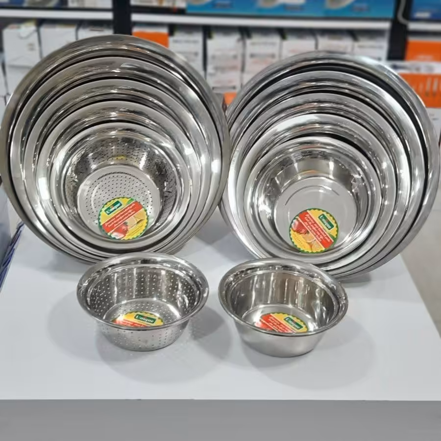 لگن 6پارچه یونیک اصل المان اهنربا نگیر استیل اصلس هک شده روی کار