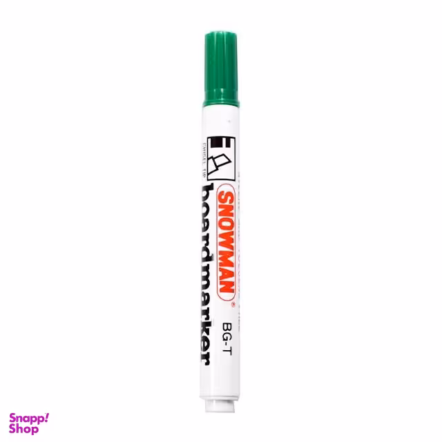 ماژیک وایت برد اسنومن (Snowman) رنگ سبز