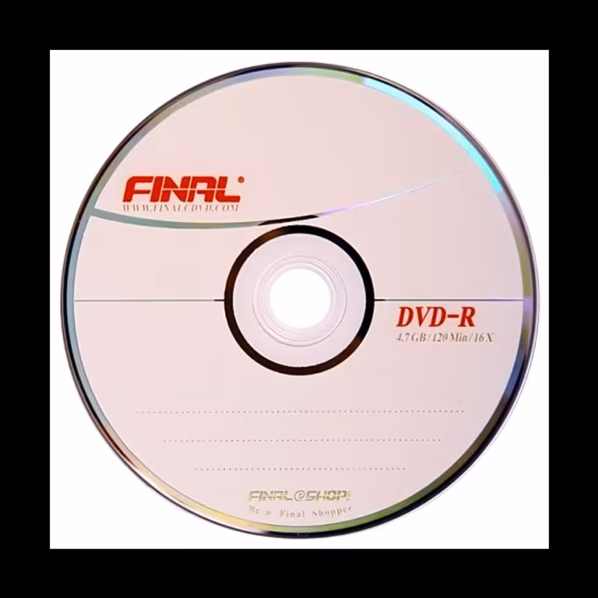 دی وی دیDVD خام فینال بسته ی 10 عددی