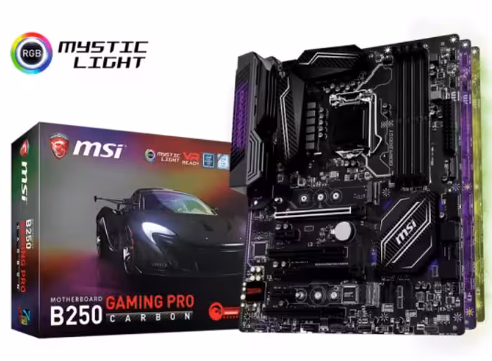 مادربرد ام اس آی مدل بی 250 گیمینگ پرو کربن