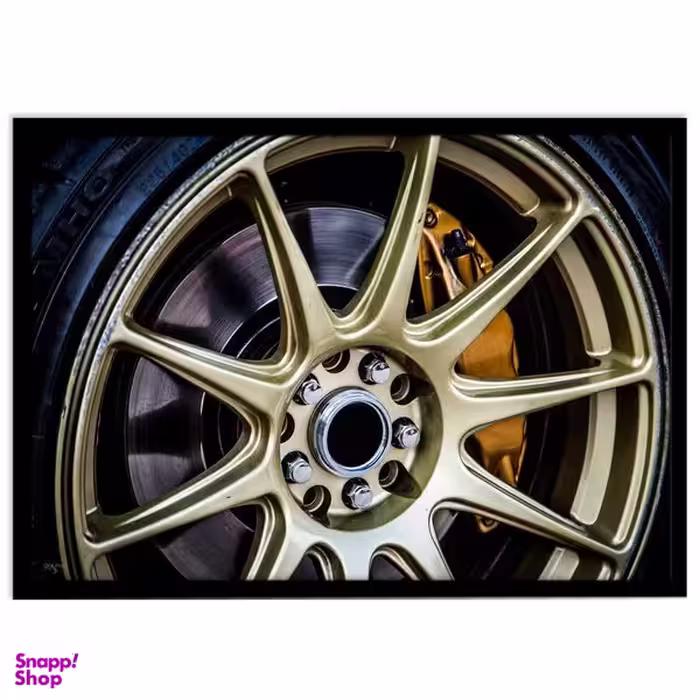 تابلو بکلیت طرح رینگ ماشین مدل B-S1511
