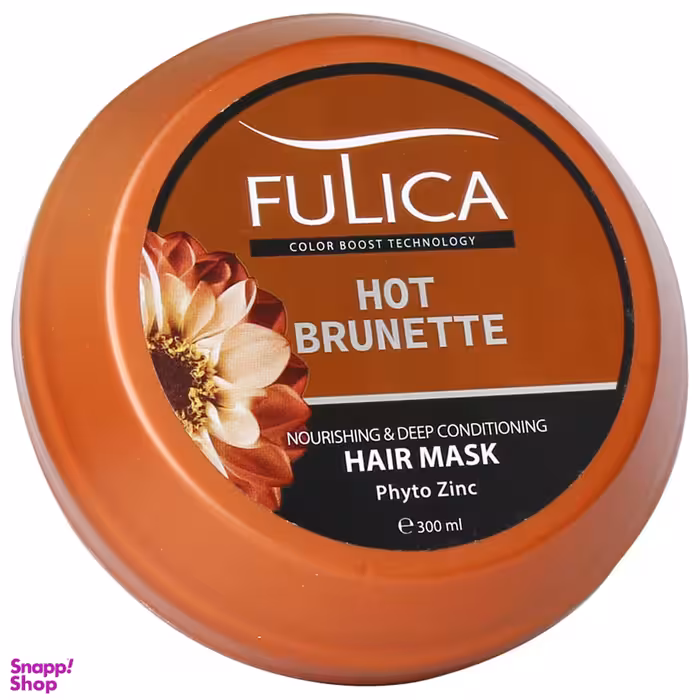 ماسک مو تقویت کننده فولیکا (Fulica) مدل Hot Brunette حجم 300 میلی لیتر