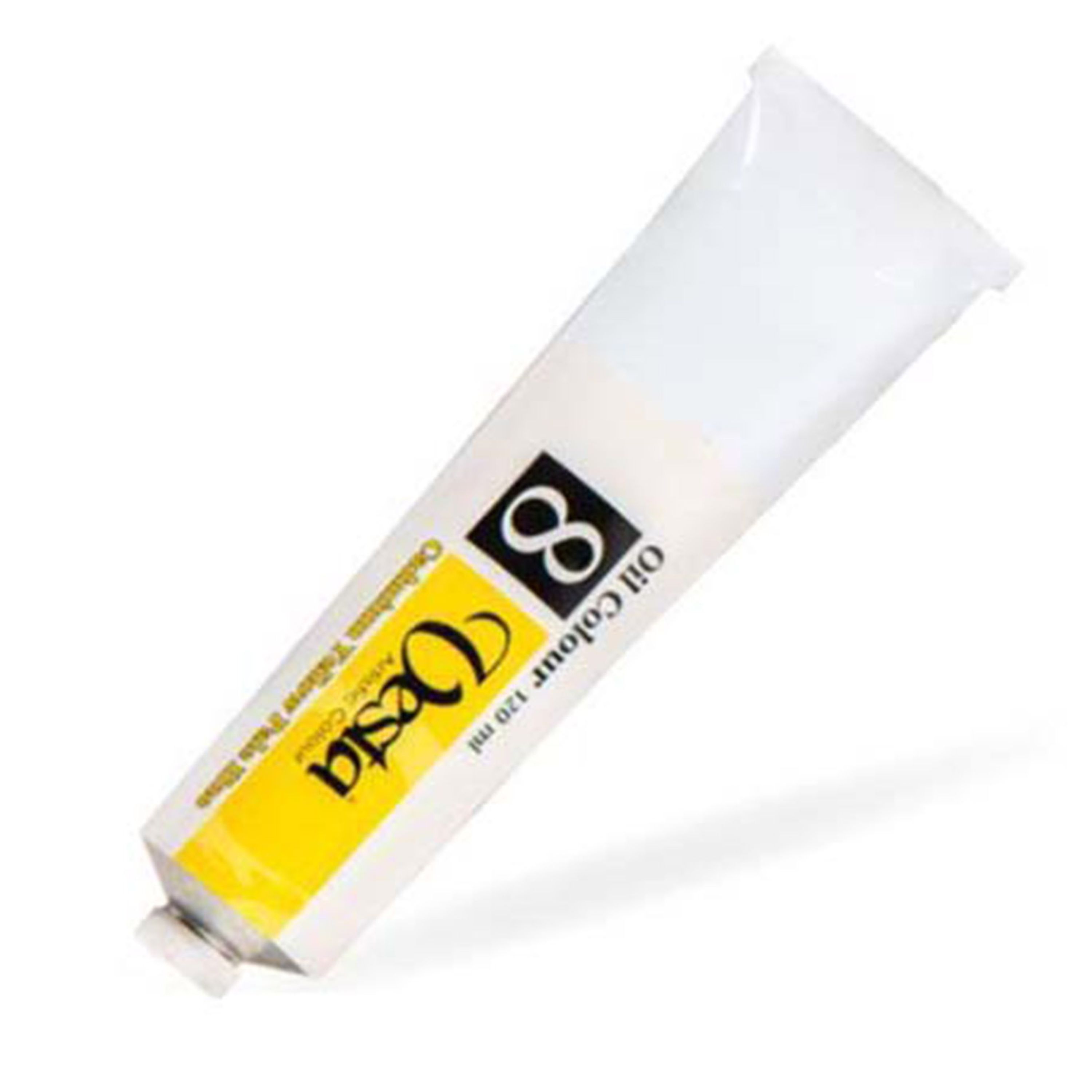 رنگ روغن زرد 120 میل وستا Vesta کد 8  Cadmium Yellow Pale Hue