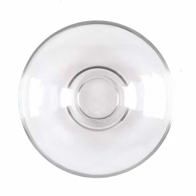 ست 6 عددی نعلبکی شیشه ای ساده