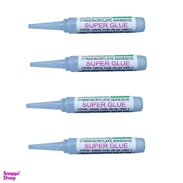 چسب قطره‌ای مدل Ma02 حجم 1 میلی لیتر بسته 4 عددی