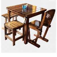 میز نهار خوری تمام چوب روسی در ابعاد سفارشی