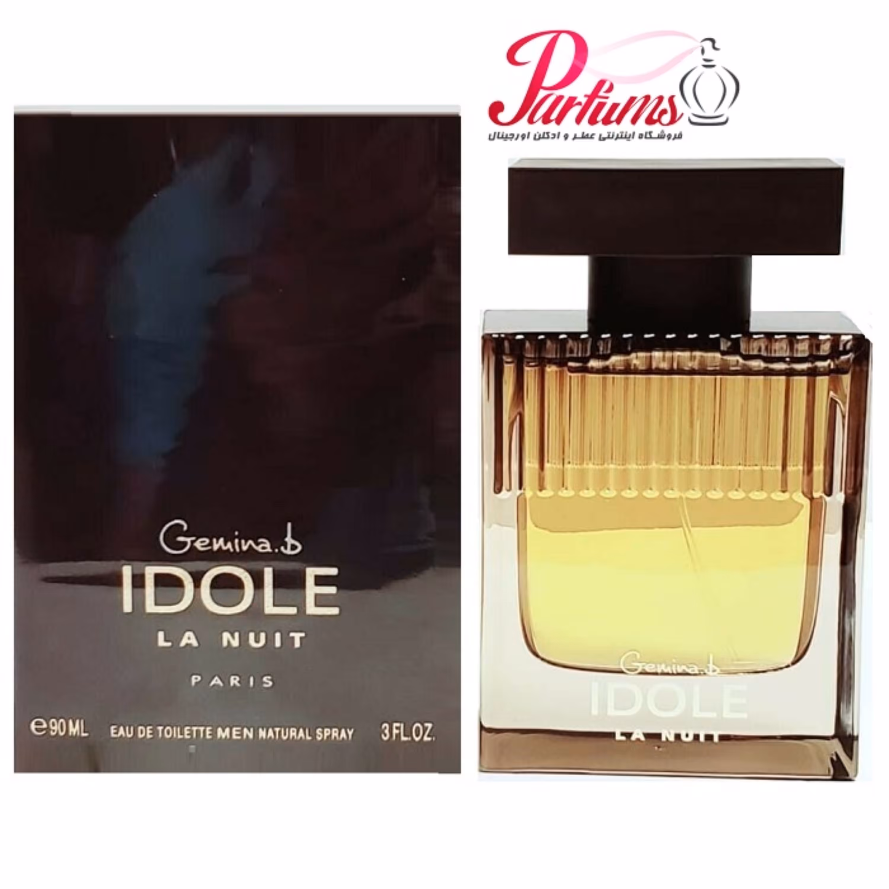 ادکلن جی پارلیس آیدل ل نوییت مردانه GEPARLYS IDOLE LA NUIT BY GEMINA B
