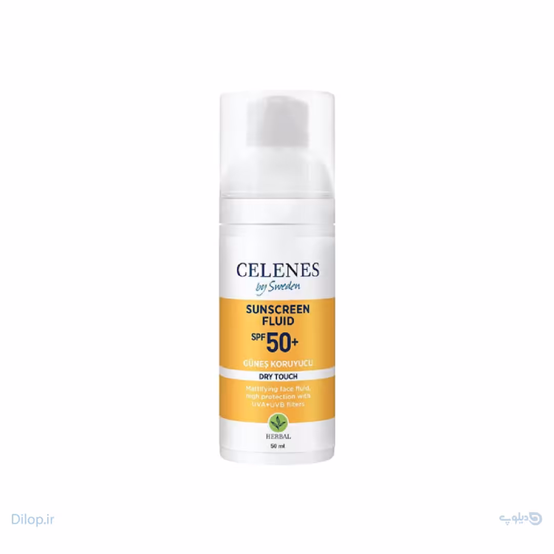 فلویید ضد آفتاب سلنس بی رنگ مناسب انواع پوست SPF50