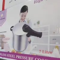 دیگ زودپز8لیتر استیل خالص