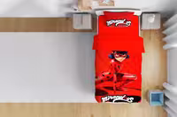 روتختی یک نفره آلوئه ورا لومانا 4تکه طرح Ladybug