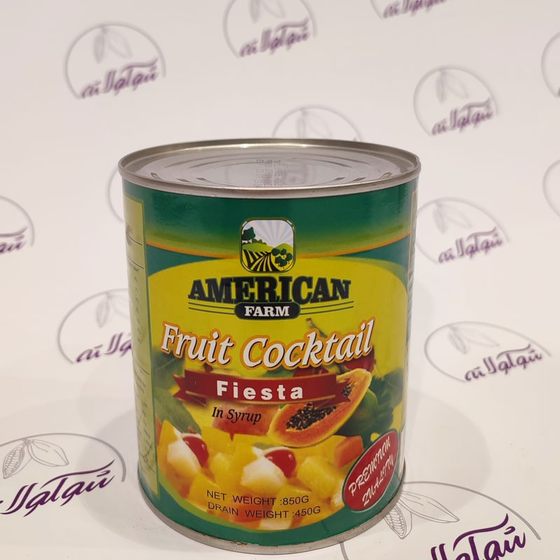 کمپوت میوه های مخلوط استوایی 850 گرمی آمریکن (American)