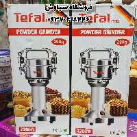 آسیاب حرفه ای 200 گرمی صنعتی تفال 2200 وات اصلی تیغه فولادی موتور سنگین آسیاب عطاری