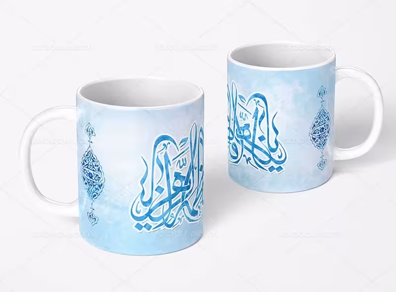 طرح ماگ ولادت حضرت زهرا (س) | گرافیک با طعم تربچه