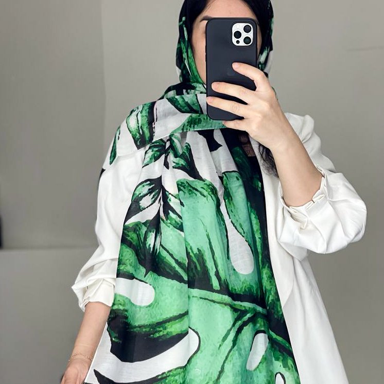 شال نخی ابرنگی