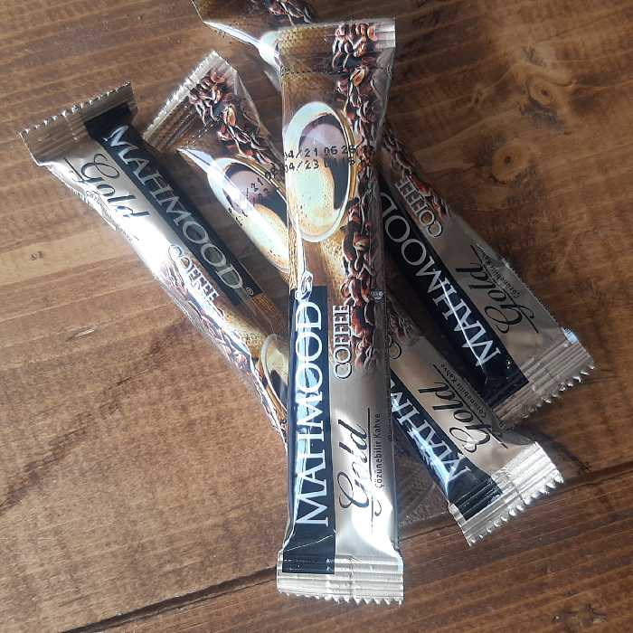 قهوه فوری گلد  تک نفره  محمود محصول ترکیه  2 گرمی 