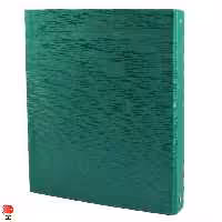 کلاسور 4 حلقه 2.5 سانت کتان صریر سبز