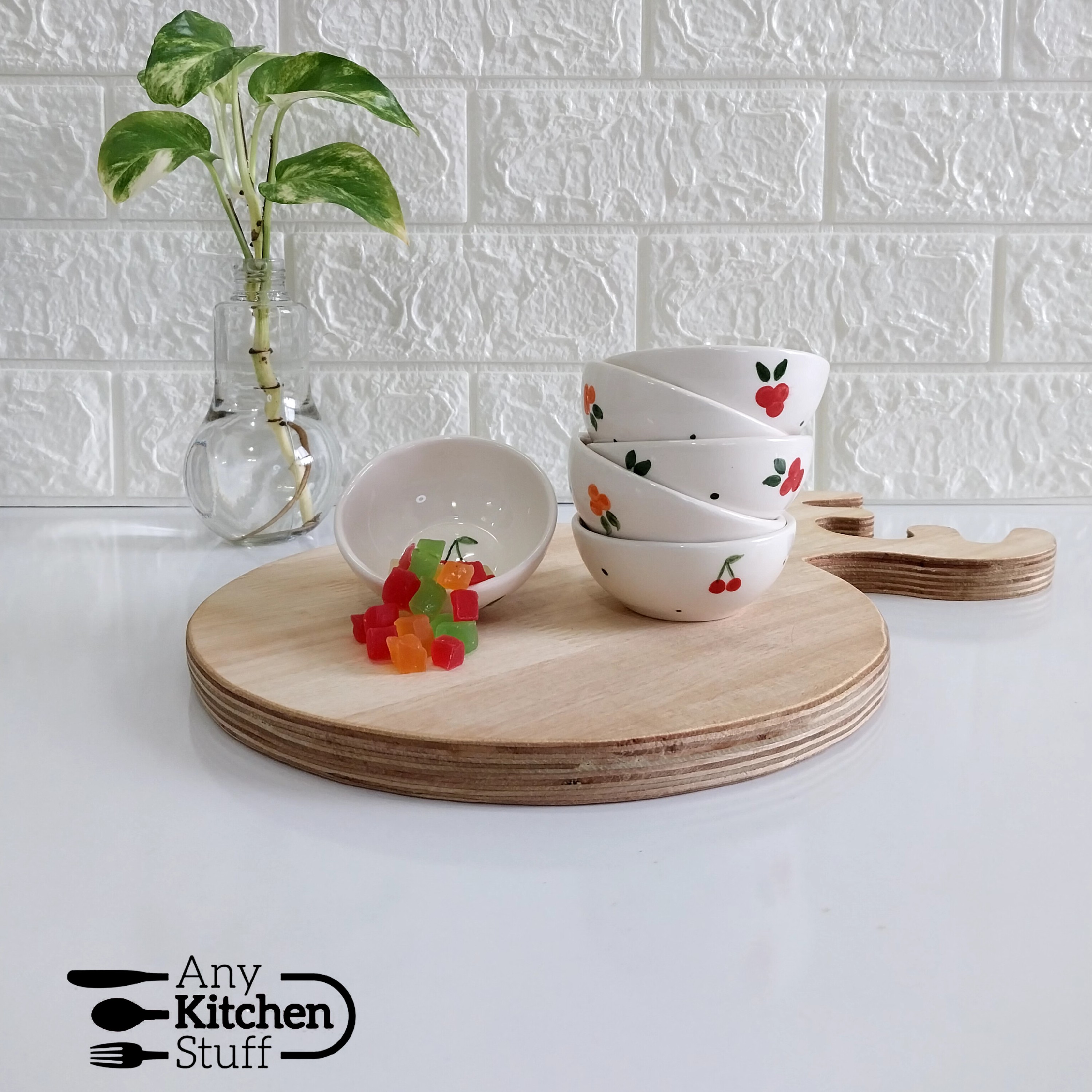 پیاله های سرامیکی طرح دار سایز بزرگ