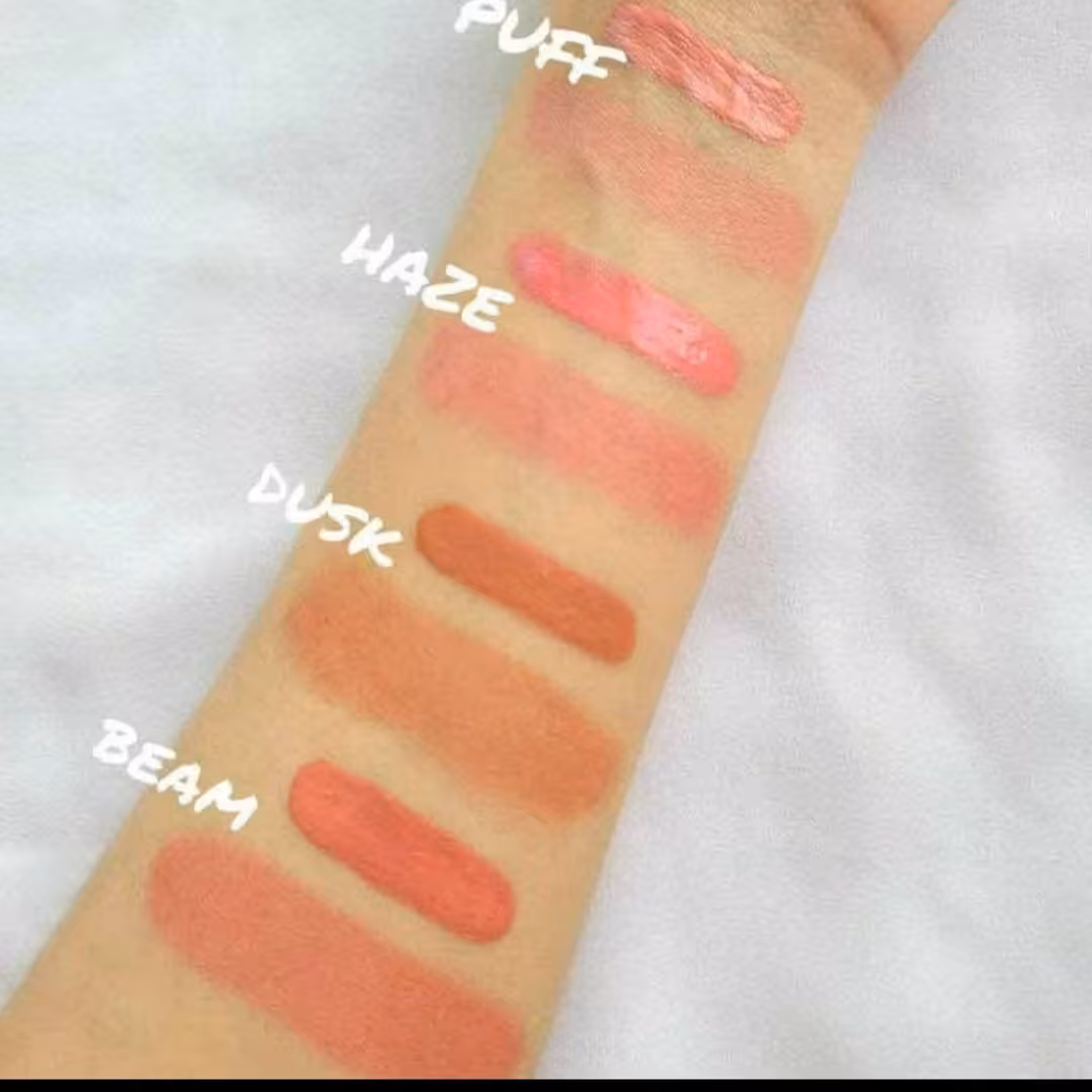 رژ گونه مایع پمپی جعبه دار رز بری 