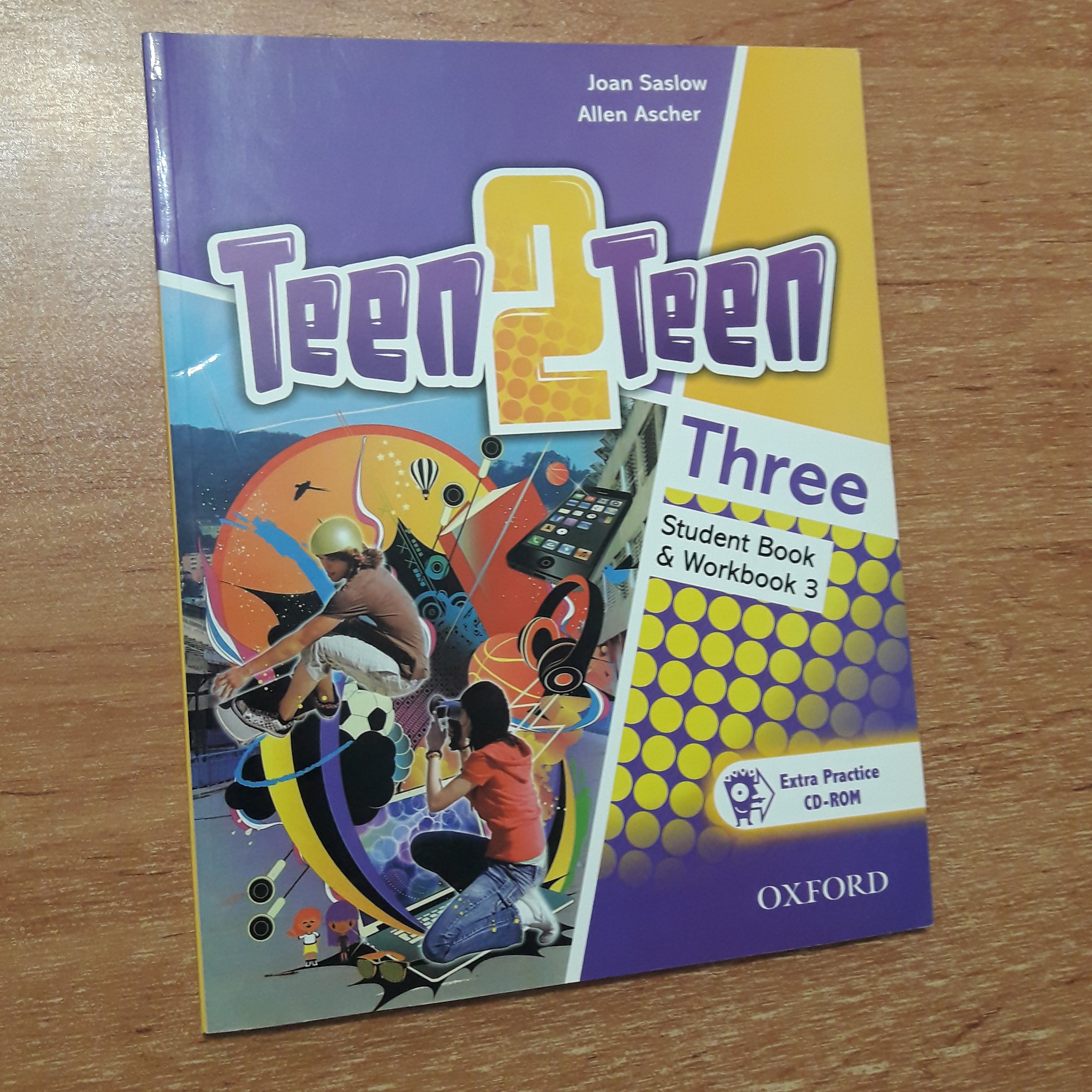 کتاب زبان تین تو تین Teen 2 Teen three به همراه کتاب کار 