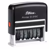 خرید دستگاه مهر شاینی مدل S-310-C نمراتور 13 رقم جای ژلاتین